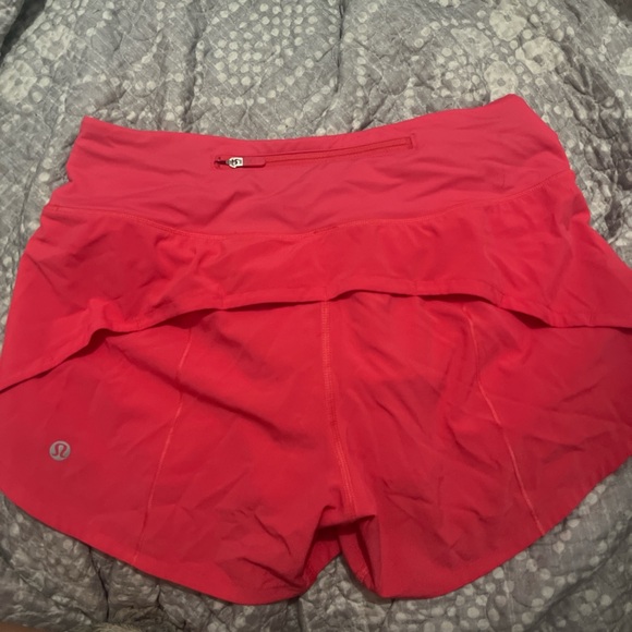 Hot pink Lululemon shorts - Picture 2 of 3